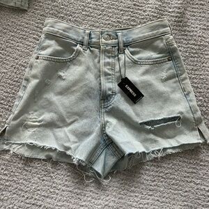 express denim shorts